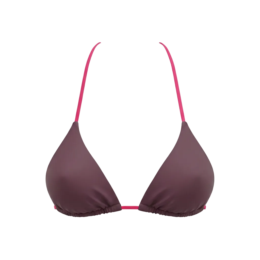 Panarea Double-face Vino-Lampone Top