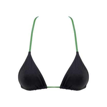 Panarea Double Face Black - Green Top