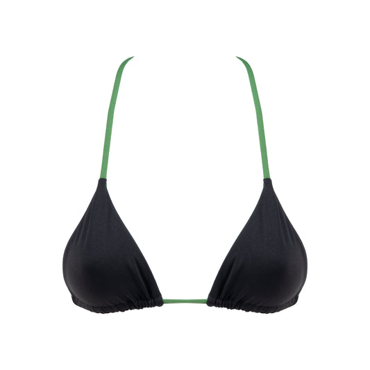 Panarea Double Face Black - Green Top