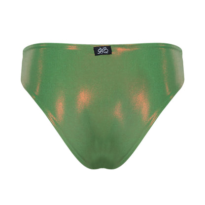 Capri Metallic Green Bottom