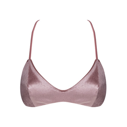 Capri Velvet Antique Pink Top