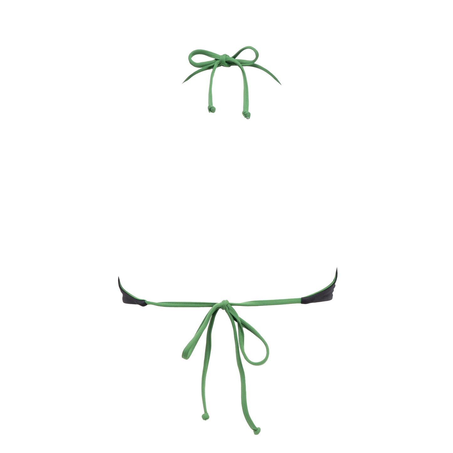 Capri Double Face Black - Green Top