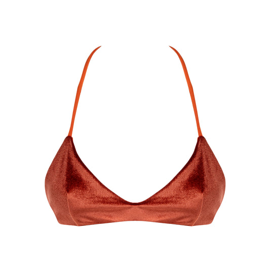 Capri Velvet Rust Top