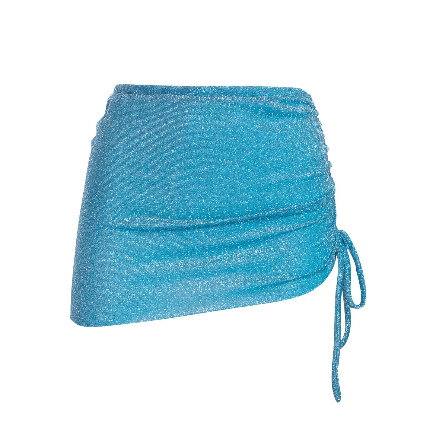 Skirt lurex Aqua