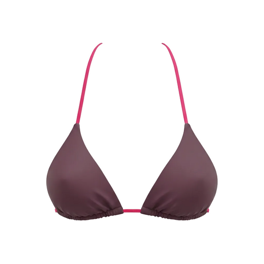 Panarea Double-face Vino-Lampone Top