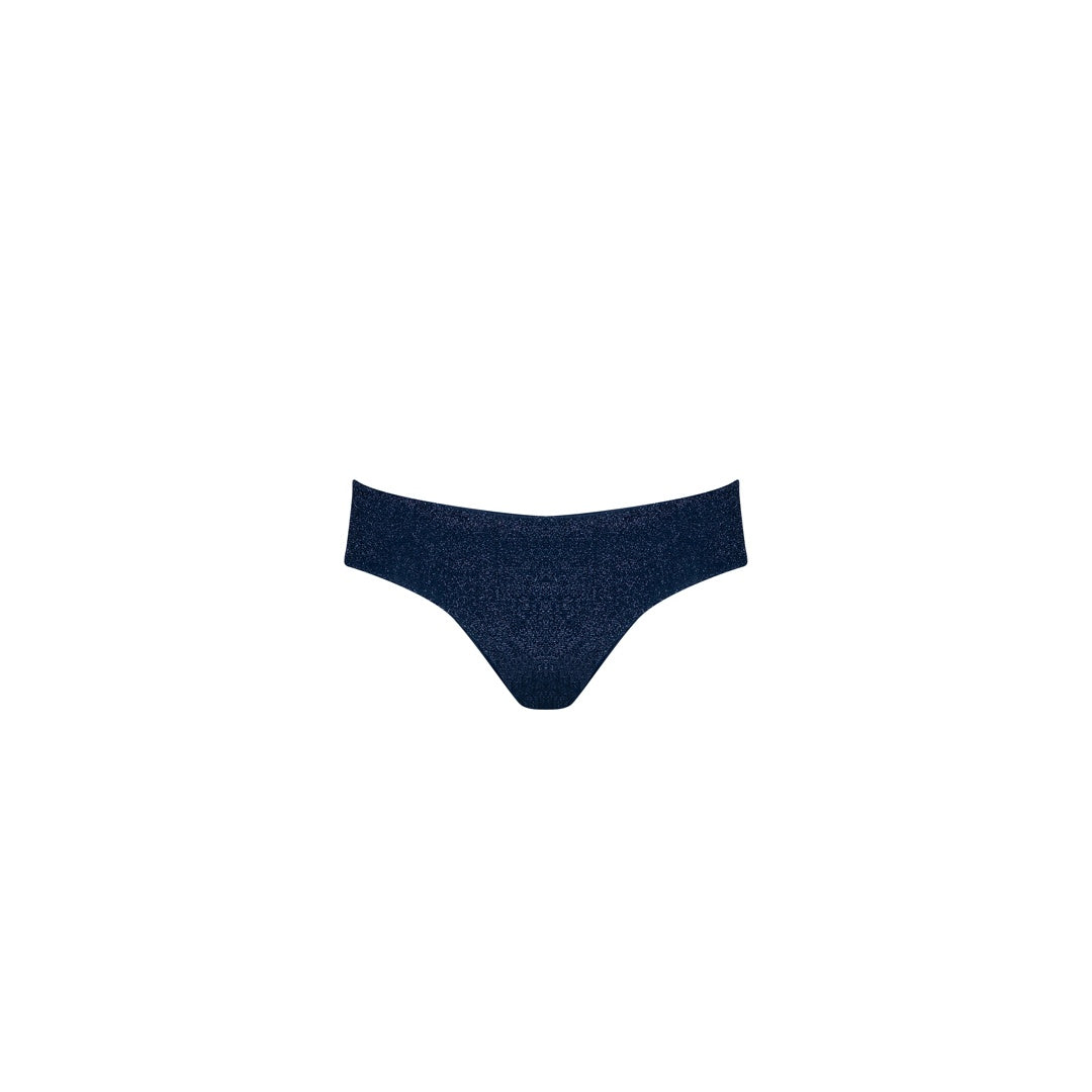 Capri Lurex blue navy Brazilian