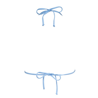 Panarea Double Face Brown - Baby Blue Top