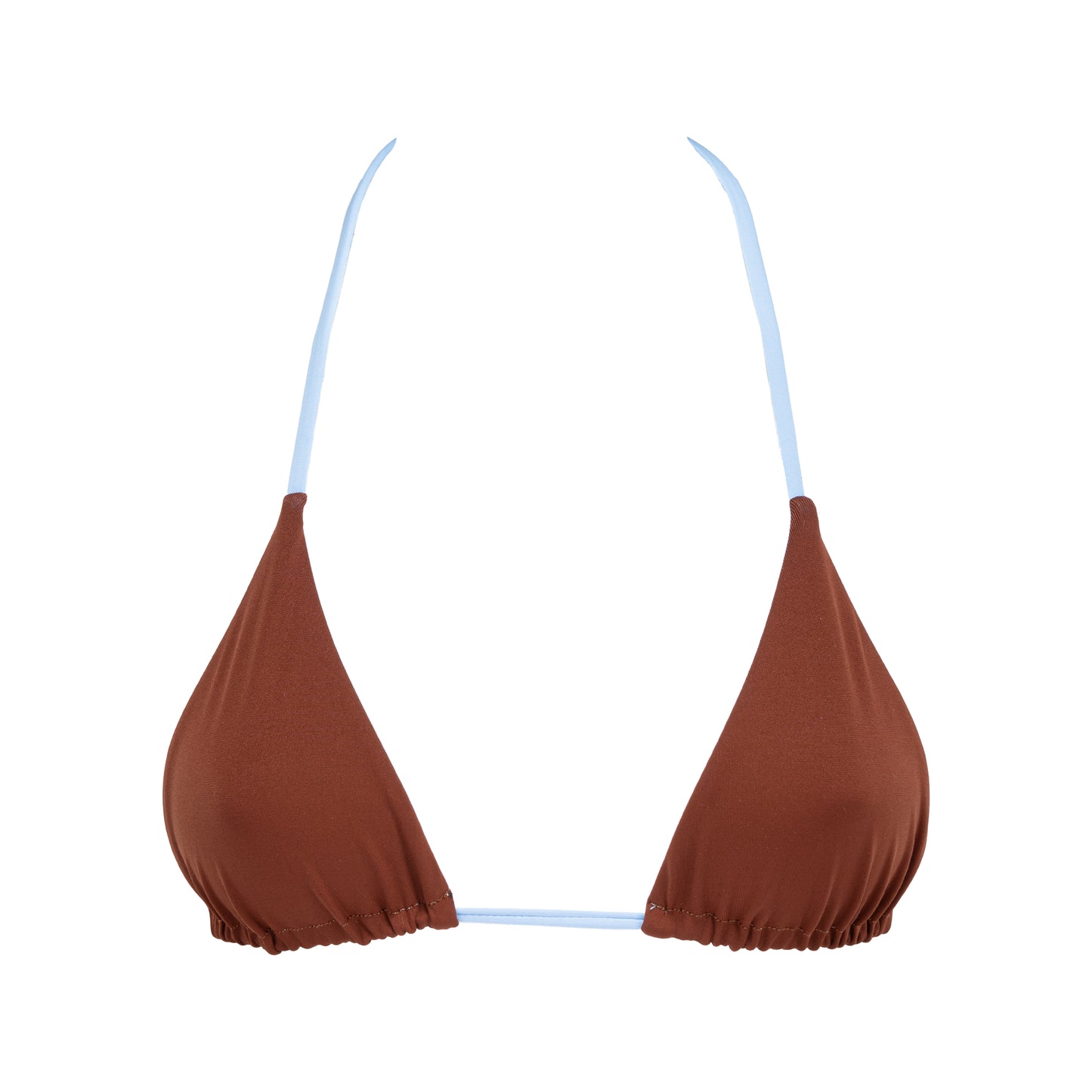 Panarea Double Face Brown - Baby Blue Top