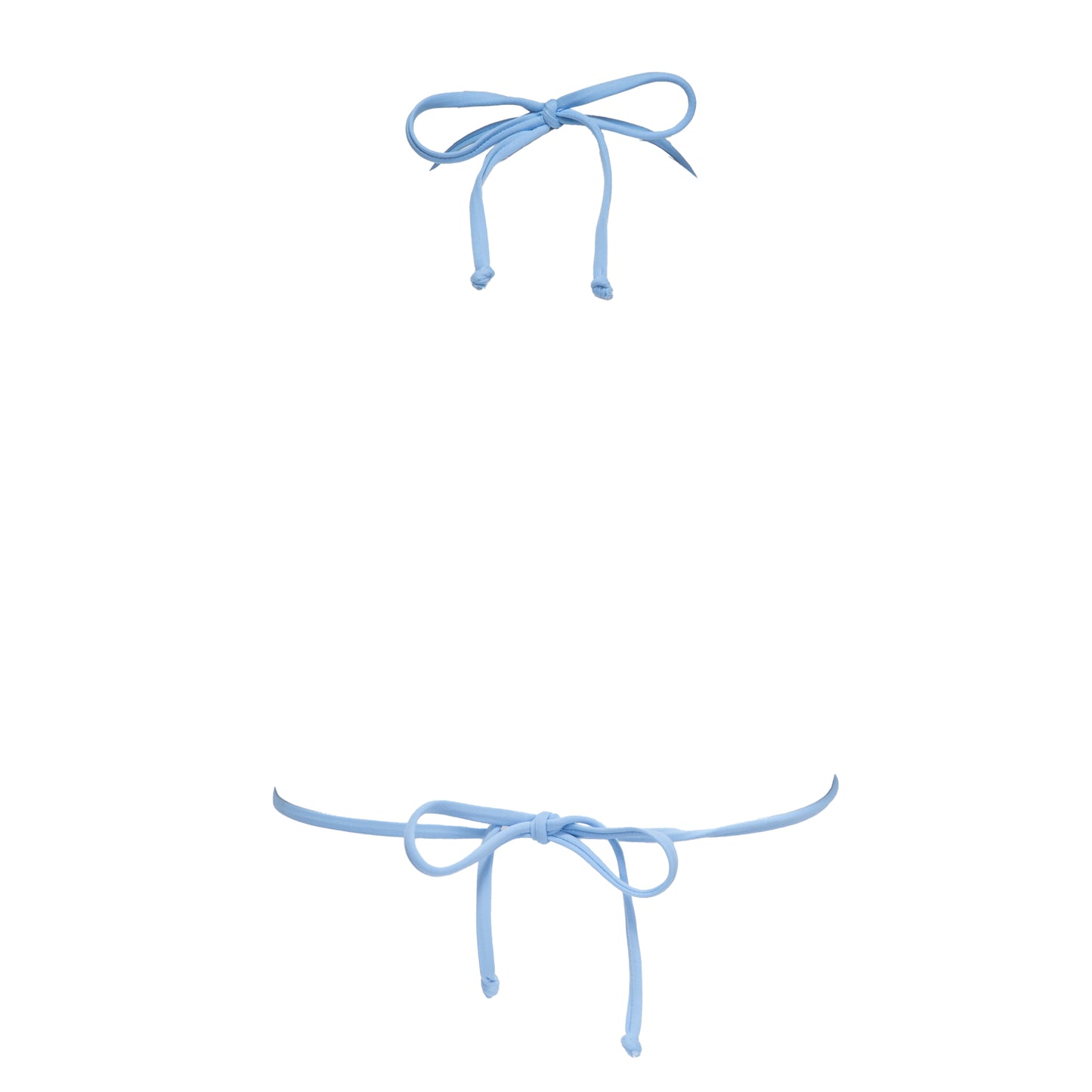 Panarea Double Face Brown - Baby Blue Top