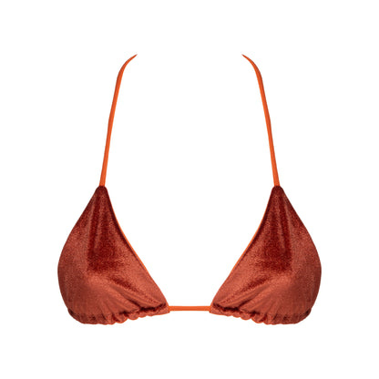 Panarea Velvet Rust Top