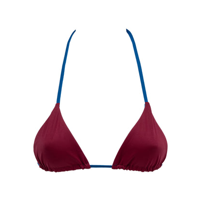 Panarea Double Face Burgundy - Space Blue Top