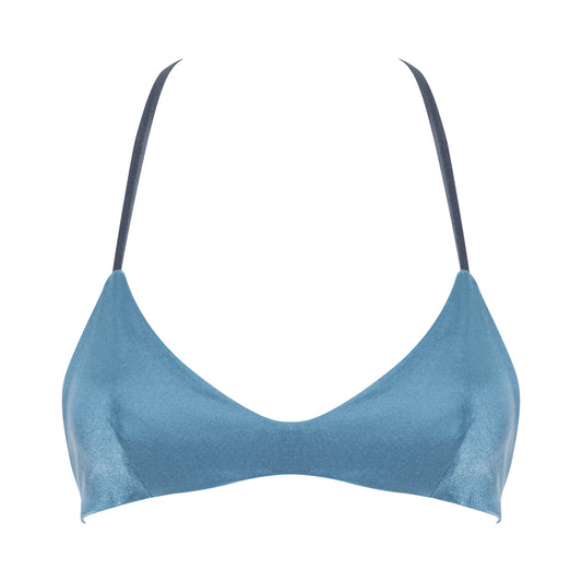 Capri Double Face Iron Sky Top