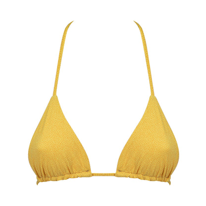 Panarea Pois Yellow Top