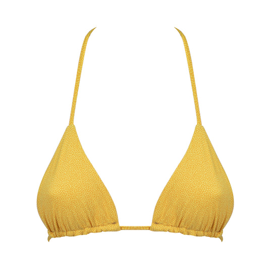 Panarea Pois Yellow Top