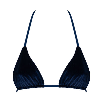 Panarea Velvet Blue Top