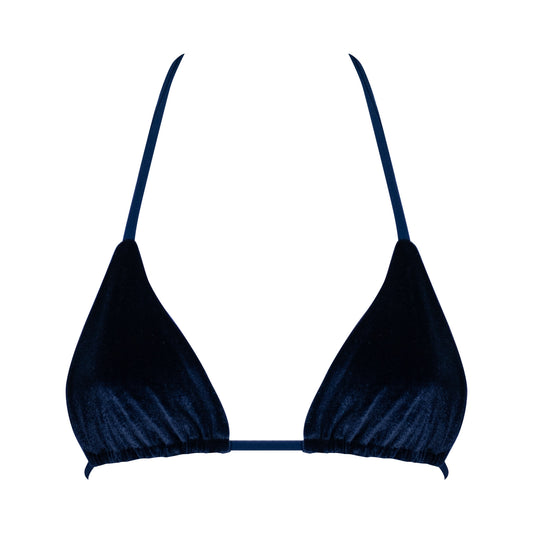 Panarea Velvet Blue Top