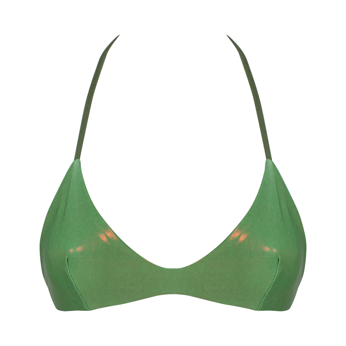 Capri Metallic Green Top