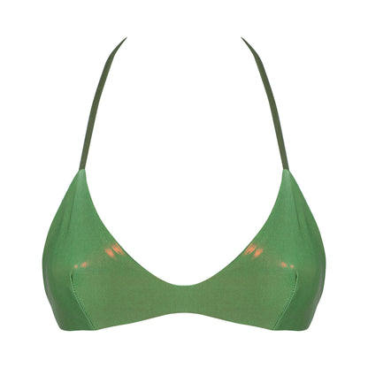 Capri Metallic Green Top