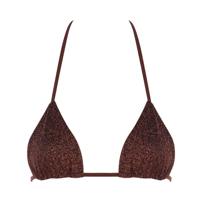 Panarea Lurex Rust Top