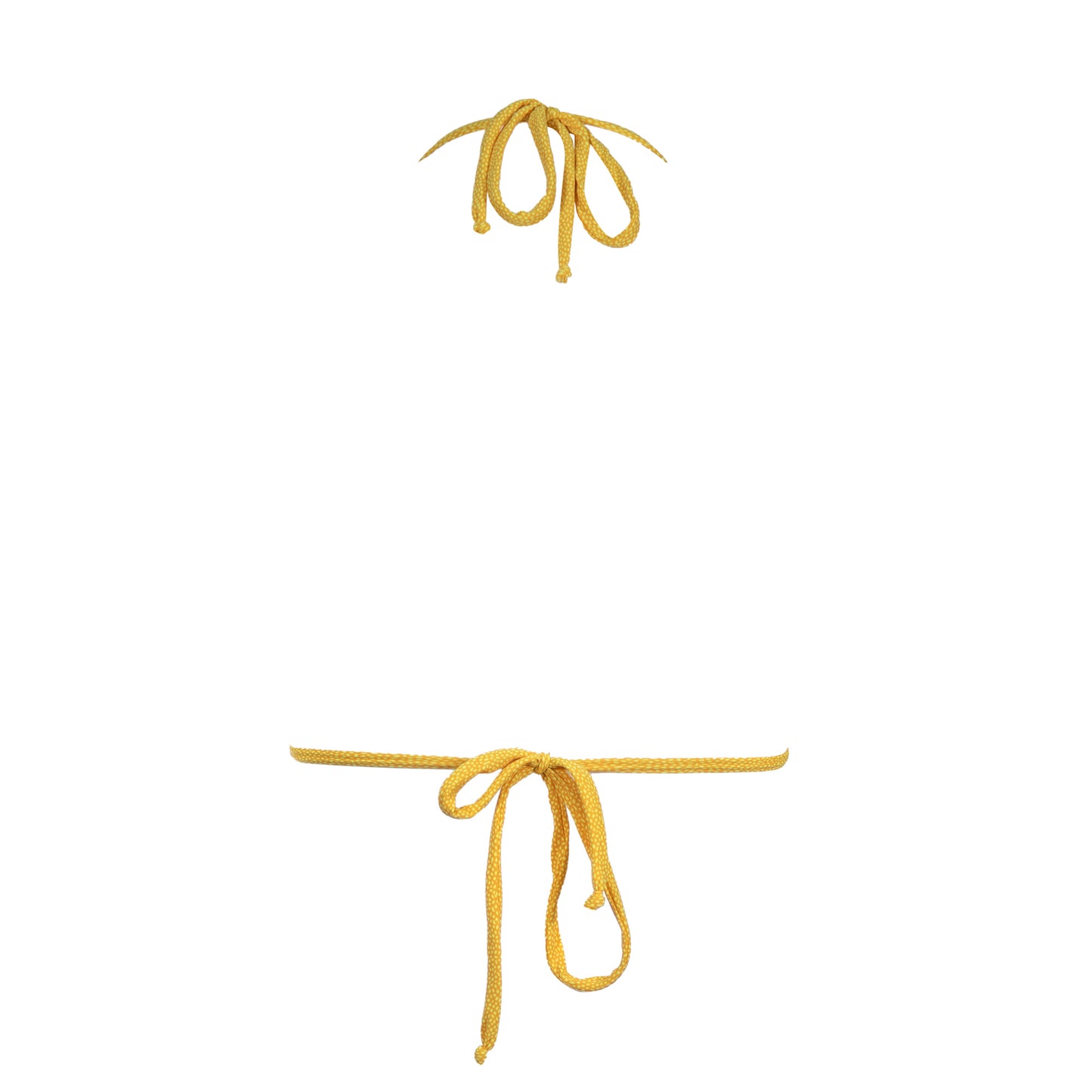 Panarea Pois Yellow Top
