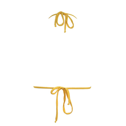 Panarea Pois Yellow Top