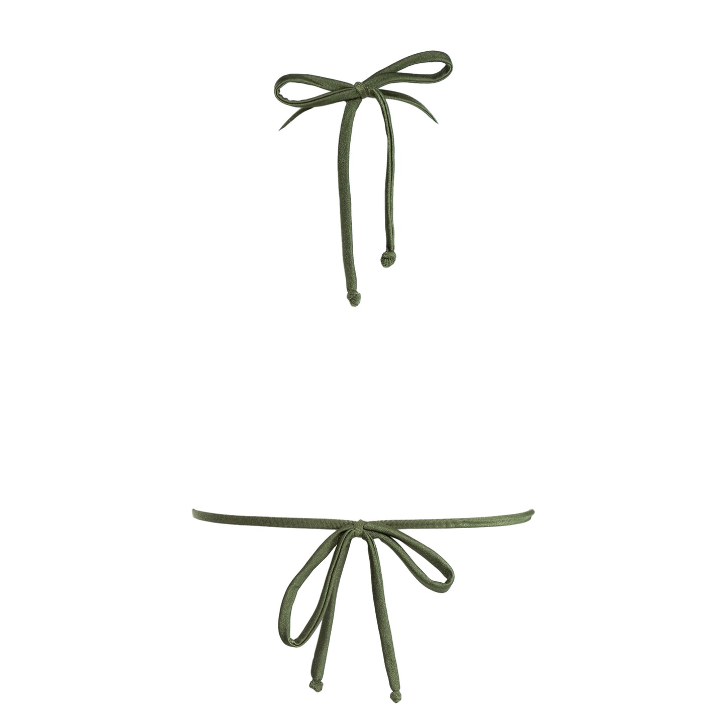 Panarea Metallic Green Top