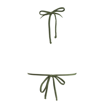 Panarea Metallic Green Top