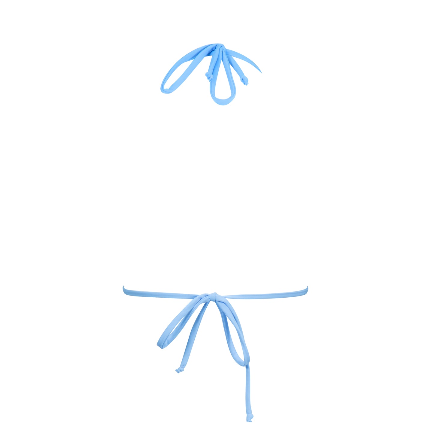 Panarea Metallic Sky Blue Top