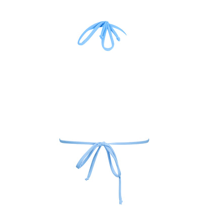 Panarea Metallic Sky Blue Top