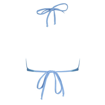 Capri Metallic Sky Blue Top