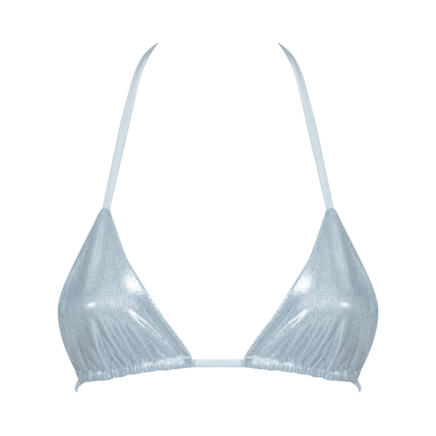 Panarea Metallic White Top