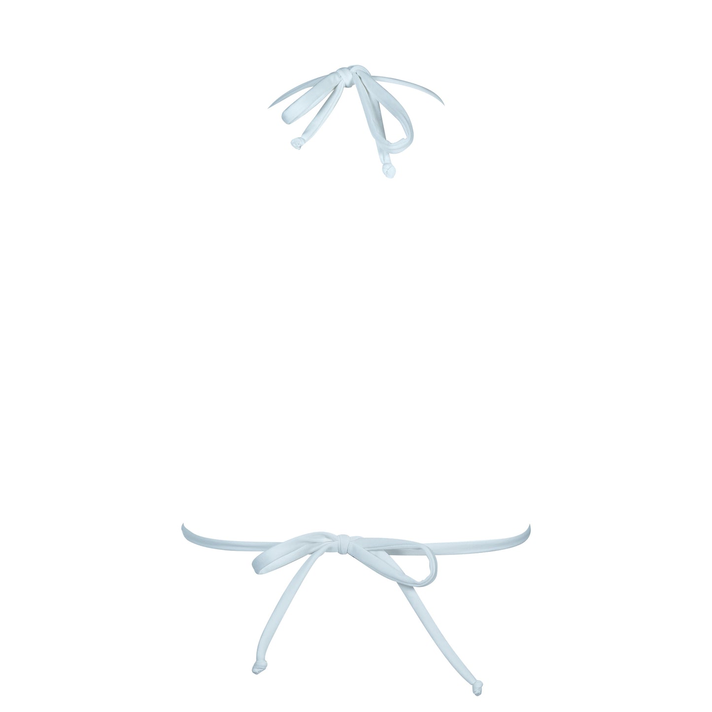 Panarea Metallic White Top