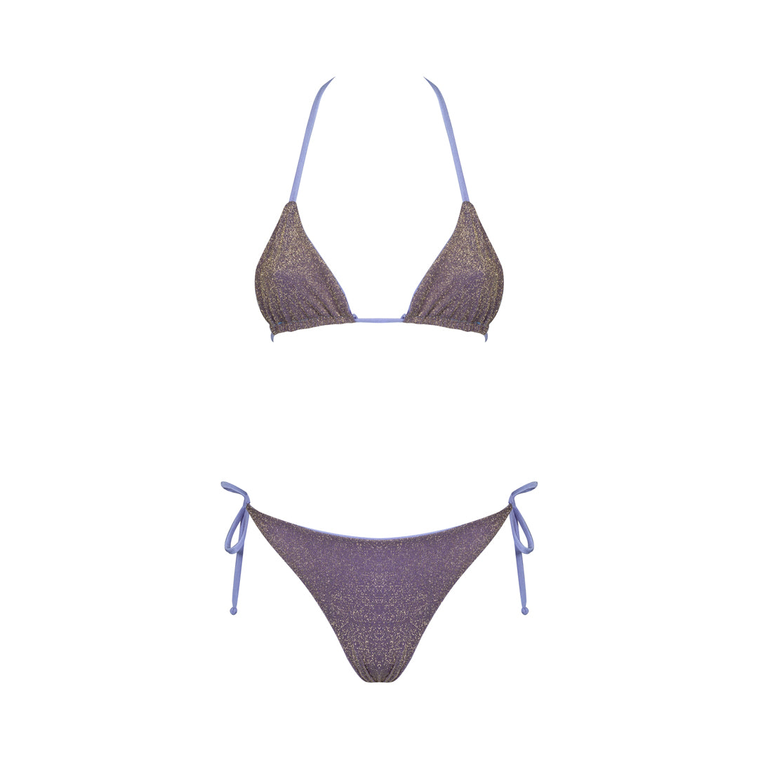 Lurex Gold - lilac