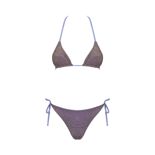 Lurex Gold - lilac