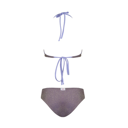 Capri lurex lilac-gold